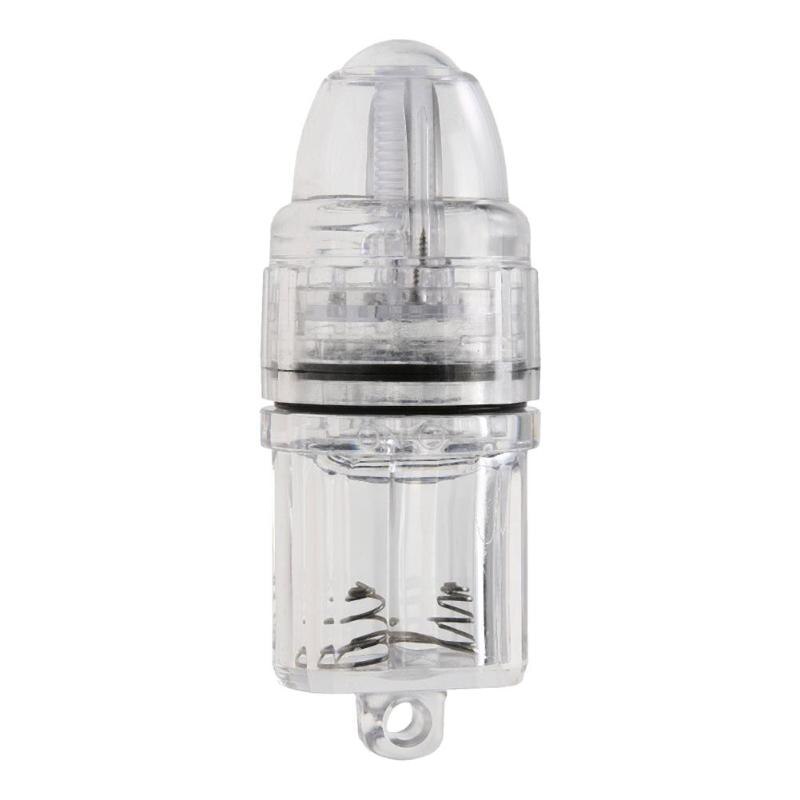 Underwater Deep LED Fish Attracting Indicator Lure Bait Fishing Tools: White