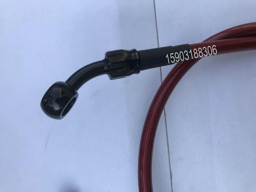 High Pressure AN3 Nylon Brake Line Hose For Motorcycle Racing Modified Cars With Aluminium Banjo Fittings