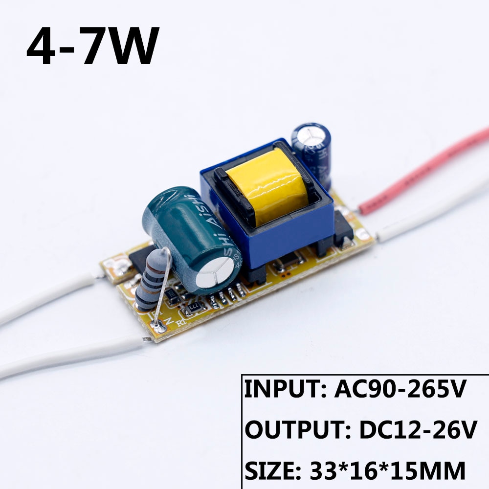 1w 2w 4w 6w 8w 11w led driver 300ma 12w 15w 18w 20w 25w 36w til led strømforsyning enhed belysning transformatorer til led adapter