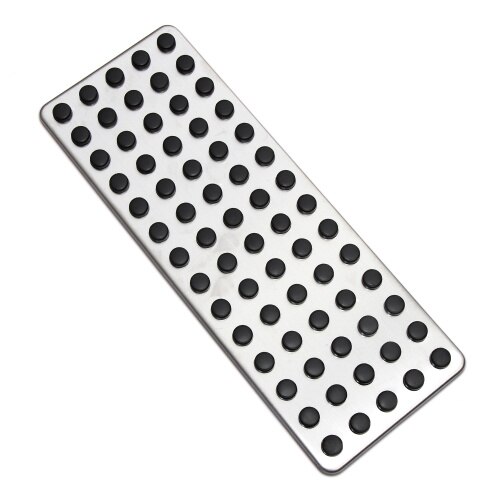 Stainless steel pedal for Mercedes Benz C E S GLK SLK CLS SL-Class W203 W204 W211 W212 W210 W205 accelerator brake footrest pad: Pedal rest  1 pcs