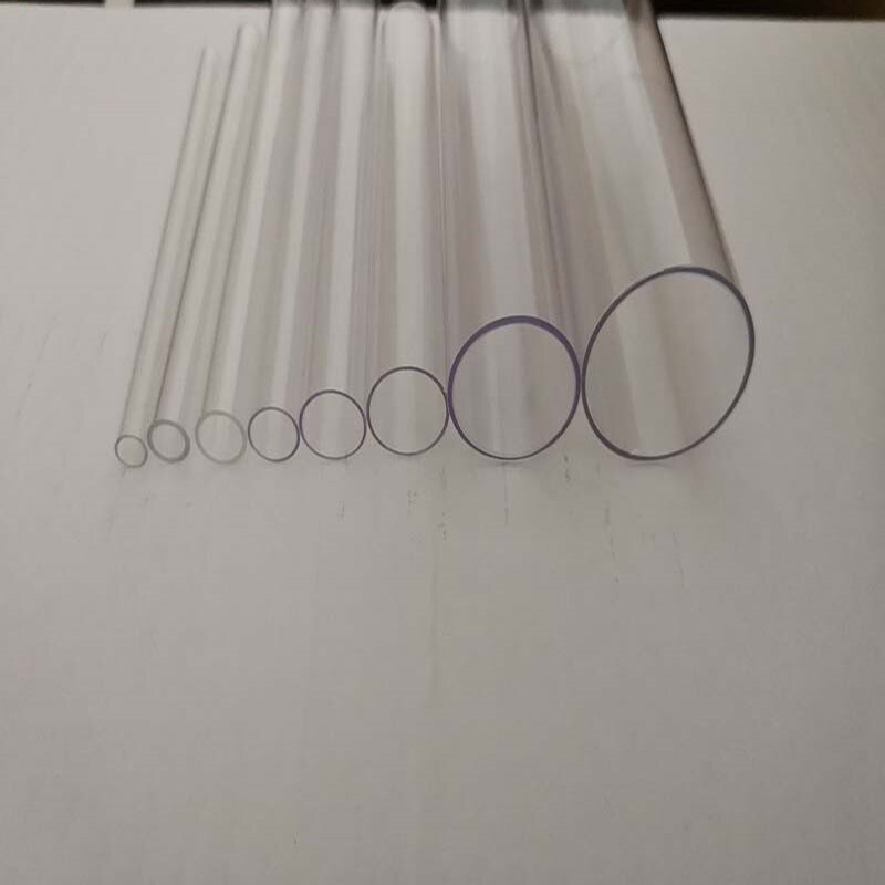 pc/pvc rigid clear tubing hard plastic tubes 0.5m/2pcs
