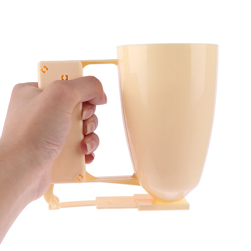 Bakhulp plastic handbediende beslagdispenser cupcake crème deeg trechter gehaktbalmaker voor thuiskeuken