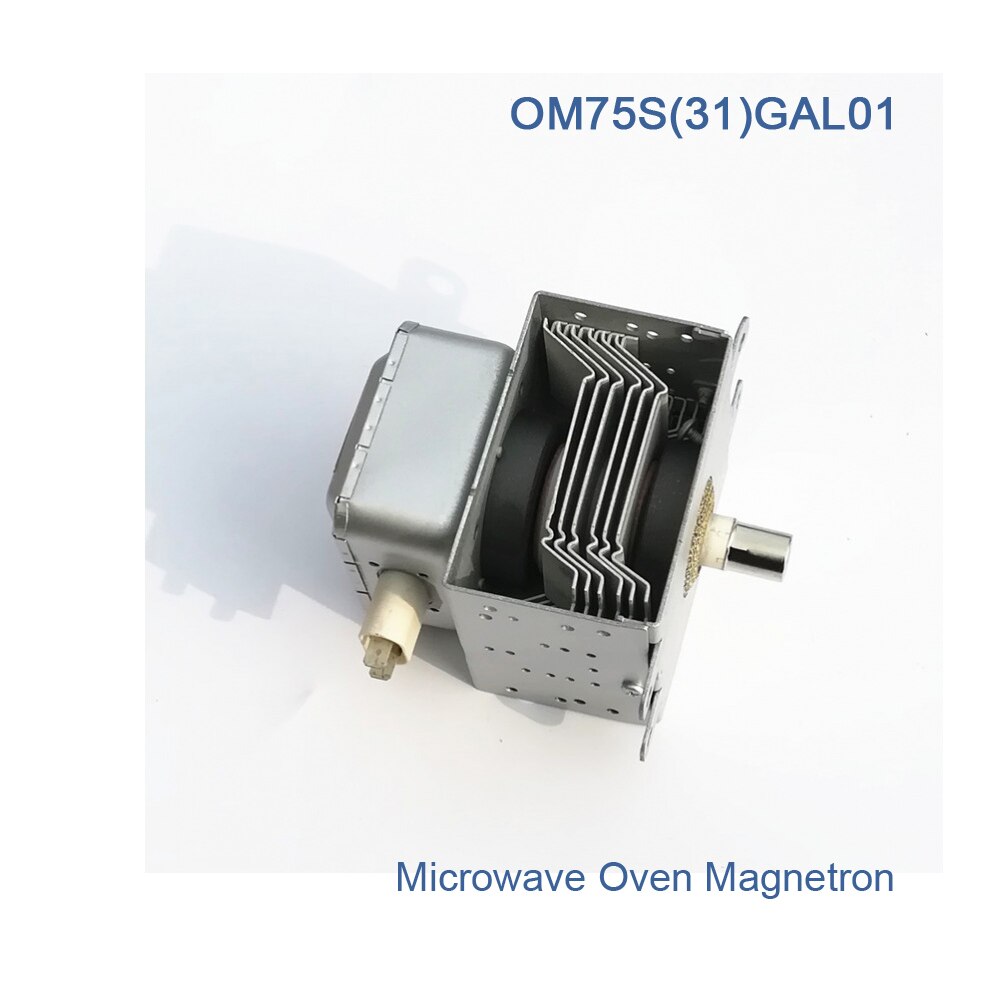 1 unids/lote OM75S(31)GAL01 (mismo M24FB-210A) 6 de las costillas horno de microondas magnetrón de magnetrón imanes de reemplazo