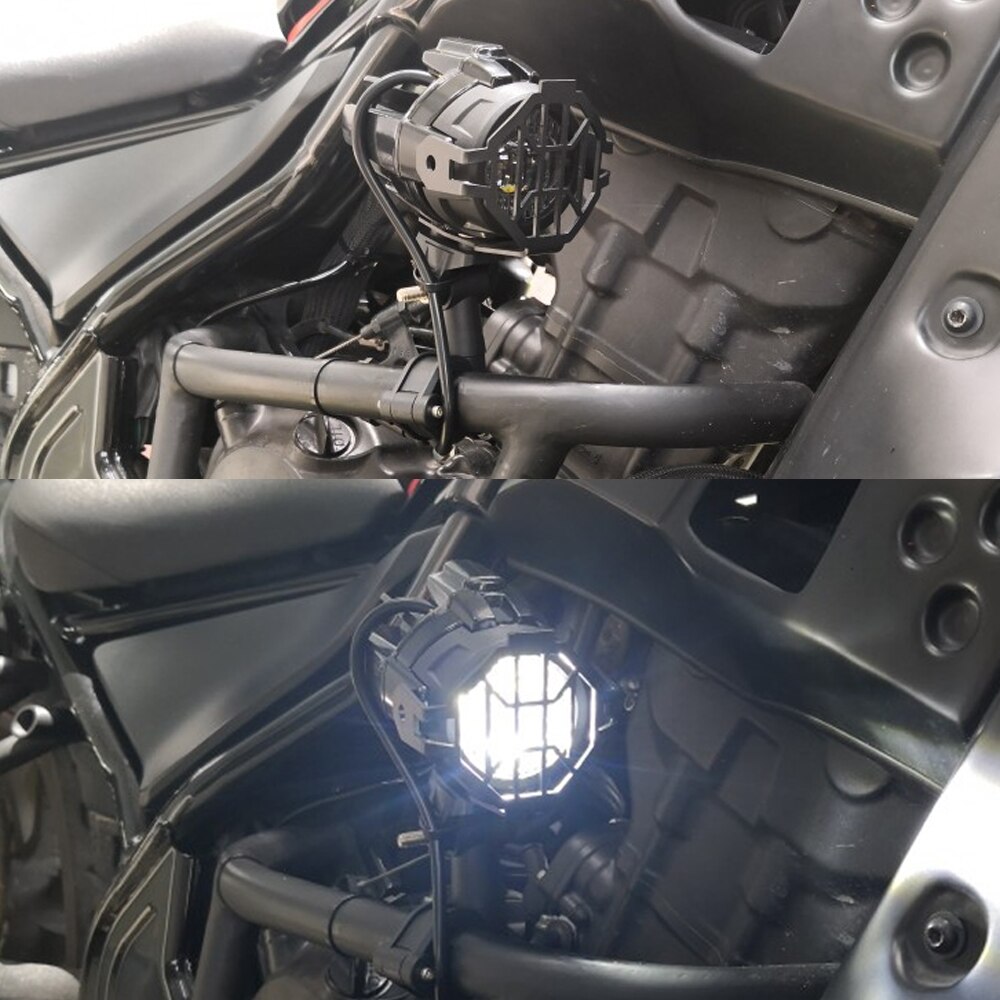 Faro LED antiniebla para motocicleta, 40W, montaje auxiliar, para BMW R1200GS, F850GS, F750GS, F 850GS, 750GS, 1250GS, GS, LC Adventure