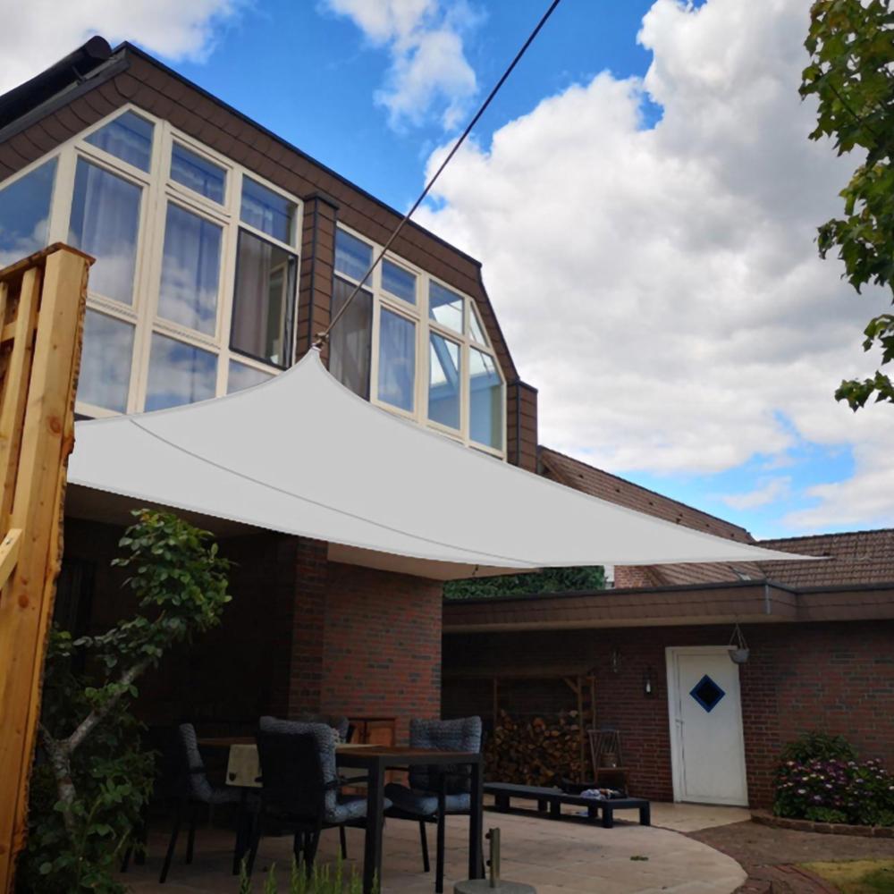 Toldo grande de 4x3m para exteriores, dosel para jardín, Patio, piscina, toldo de vela de sombra para acampar, tienda impermeable, refugio solar