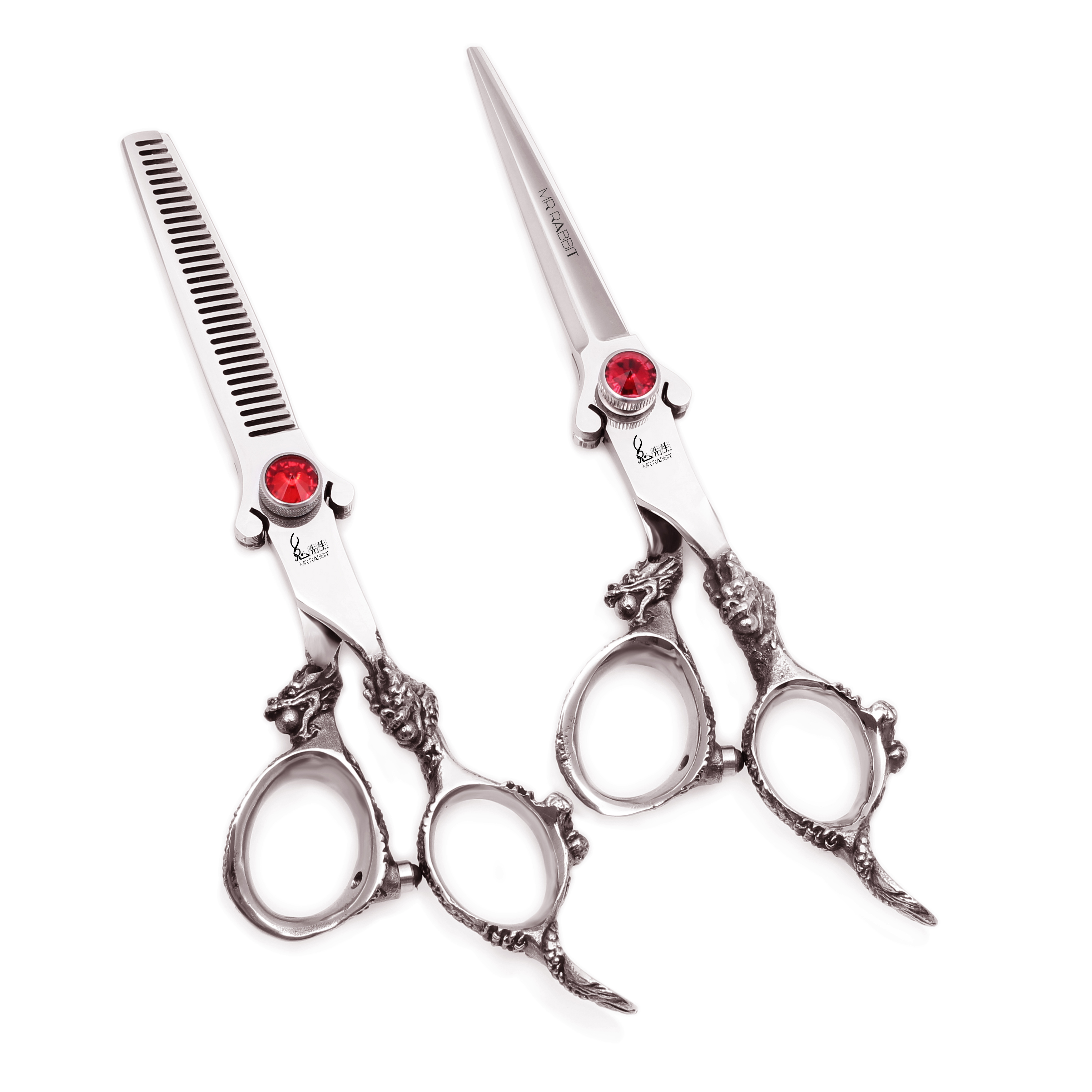 Kapper Schaar 5.5Inch Japanse 440C Mr Konijn Dunner Shears Kappers Knippen Schaar Professionele Haar Schaar M9024