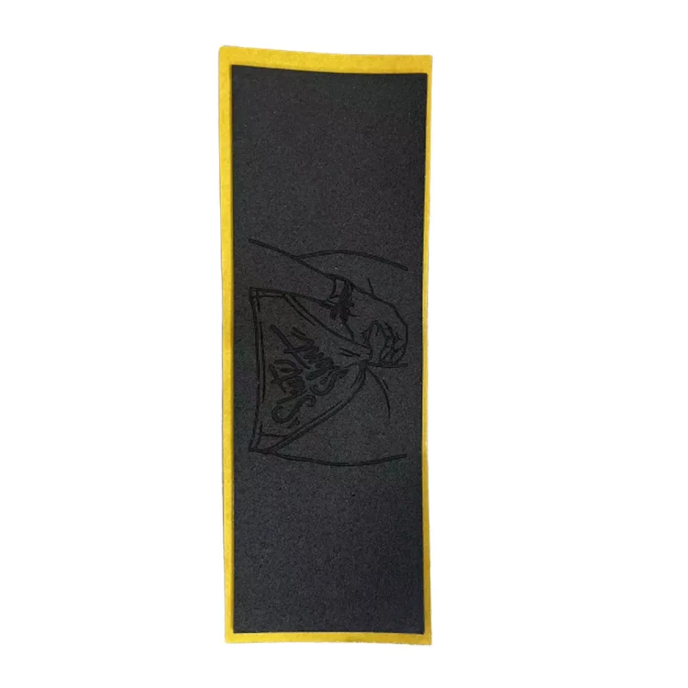 Toets Foam Grip Tapes Voor Vinger SkateBoard Antislip Houten Toets Dek Plakband Stickers Zwarte Mat 38mmX110mm: Donker Kaki