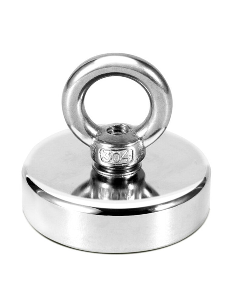 Salvage Magnet Strong Powerful Round Magnet Hook Rescue Magnet Fishing Tool Equipment Hold Magnetic Materials