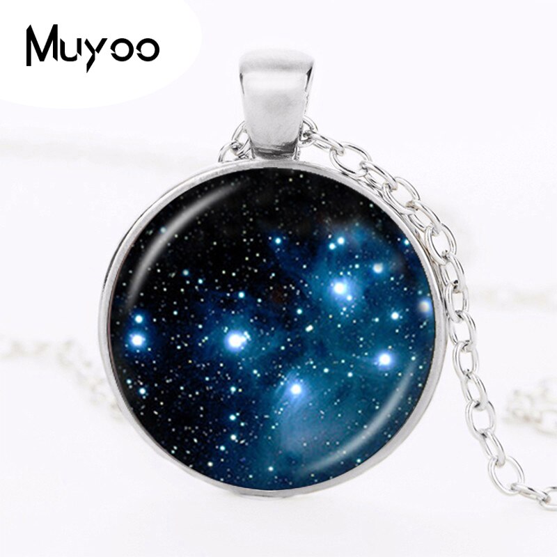 Thors Helm Nebula Ketting Galaxy Astronomie Hanger Zonnestelsel Sieraden Space Universe Ketting Melkweg Sieraden HZ1