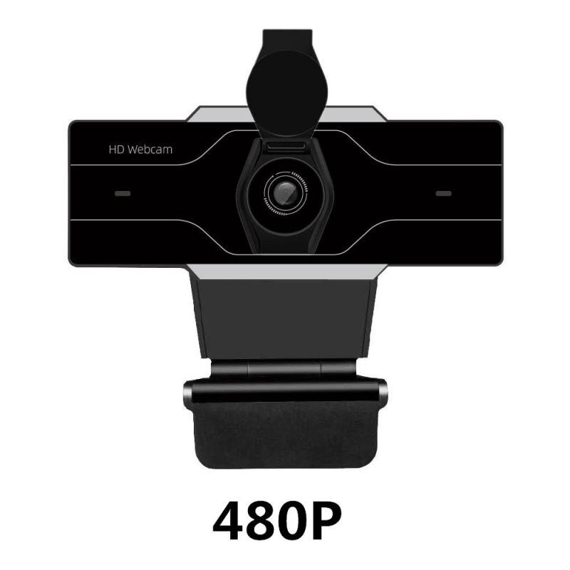 Webcam Full Hd 2K/1080P/720P/480P Video Web Cam Auto focus Met Microfoon Usb Webcam 1080P Web Camera Voor Pc Desktop Laptop: 480p