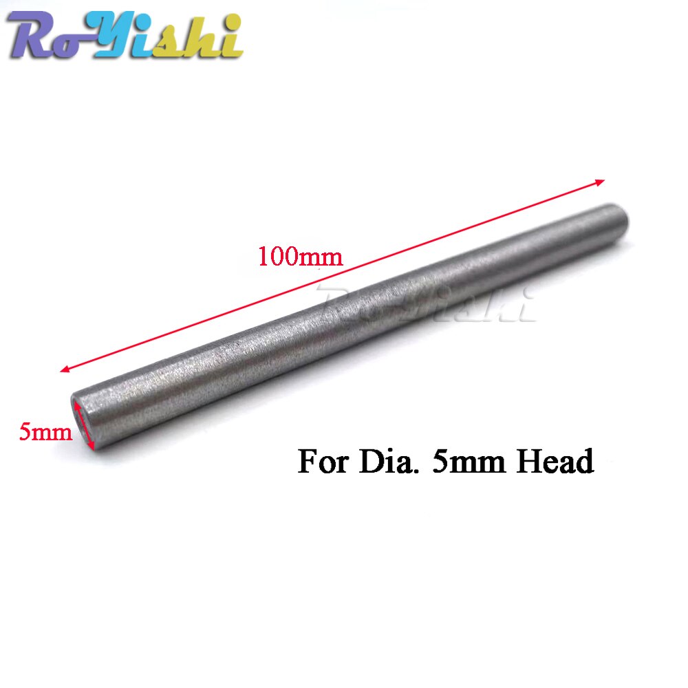 Double cap rivets setting tool single cap snap rivet punch setter hand tool Steel spike studs for leather craft garment shoe DIY: 5mm