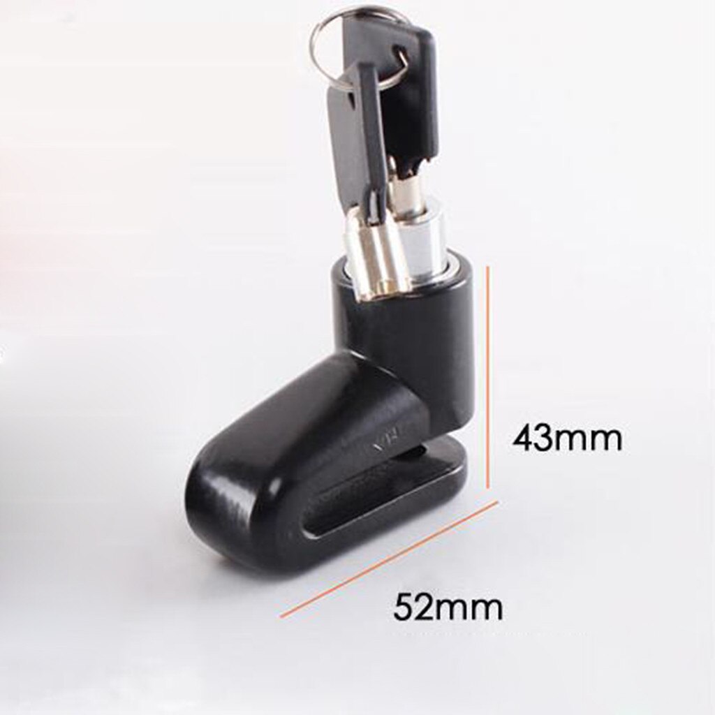Motorcycle Lock Security Anti-Theft Wheel Theft Bicycle Motorbike Disc Brake Lock Theft Protection For Scooter Safety Lock#3