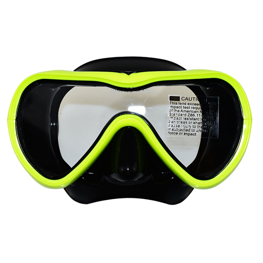 Swimming Goggles - Anti-Fog, High Clear, Comfortable Silicone - Adult Snorkeling Diving Glasses: Green