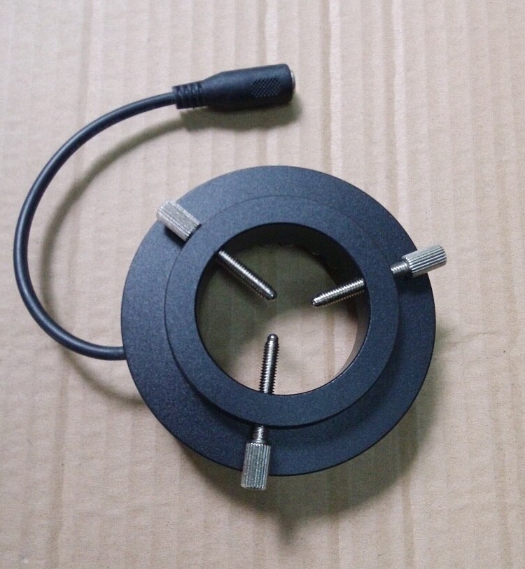 Microscope Ring Light Source Machine Vision Light Source Metal 41mm Inner Diameter Microscope LED Light Source 6-10W 220V
