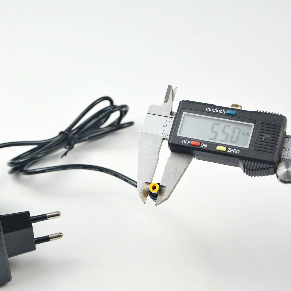 Ac dc strømforsyning adapter lader 12v 1a 100-240v