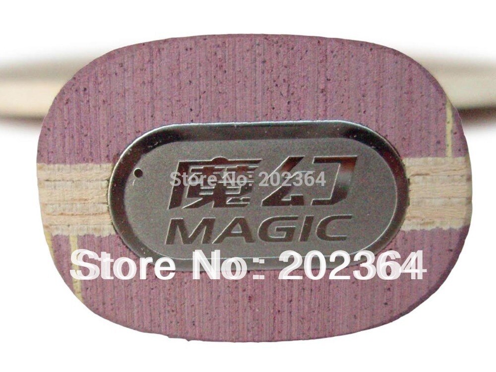 DHS Magic A02 (A 02, A-02) 7 Full Wood, Attack Type Shakehand (OFF++, Quick-attack) Table Tennis Blade for PingPong Racket