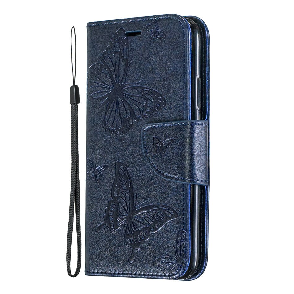 Telefoon Geval Voor Nokia C1 Plus 1.4 5.4 2.4 3.4 1.3 5.3 2.3 6.2 7.2 2.2 3.2 4.2 2.1 3.1 5.1 Wallet Card Slots Book Stand Cover P07F: For Nokia 5.3 / Dark Blue
