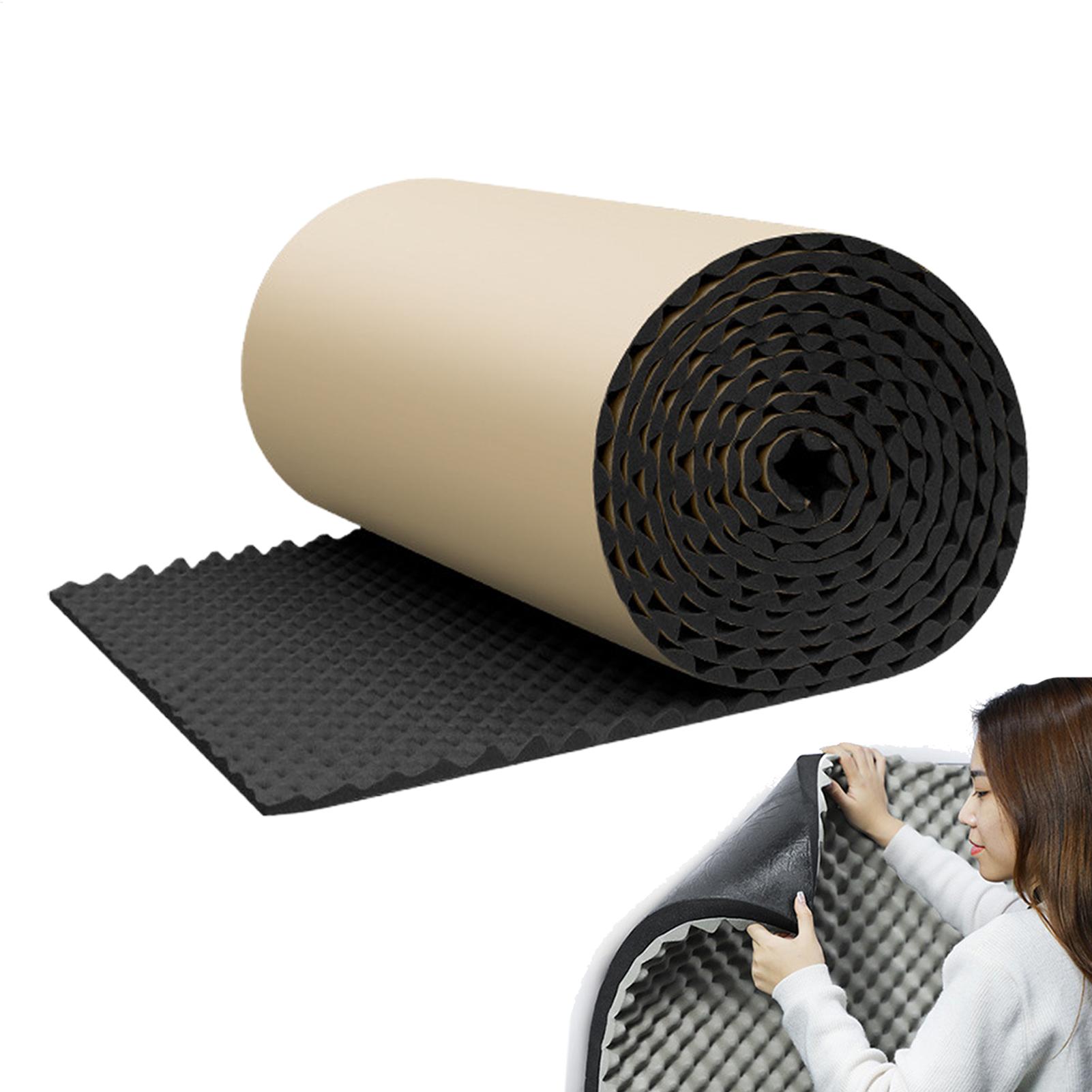 Sound Insulation Panels Sound Dampening Pads Acoustic Panels Noise Reduction Panels Waterproof Sound Barrier Self-Adhesive Sound