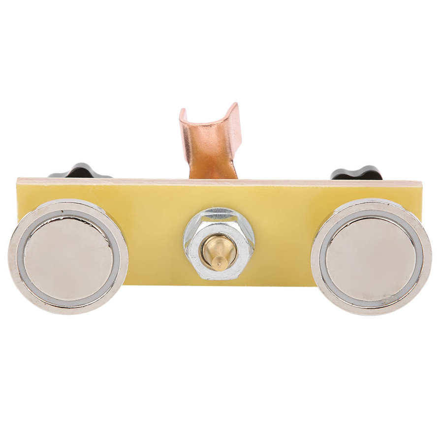 Soudage tête magnétique fil de terre outil fort magnétisme grande aspiration mise à la terre accessoires Dent réparation Spotter