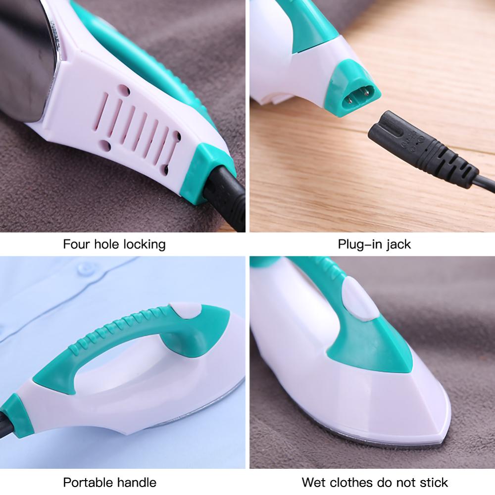 Household Mini Electric Iron Machine For Clothes Handheld Travel Ironing Dustproof Practical Convenient Multifunctional