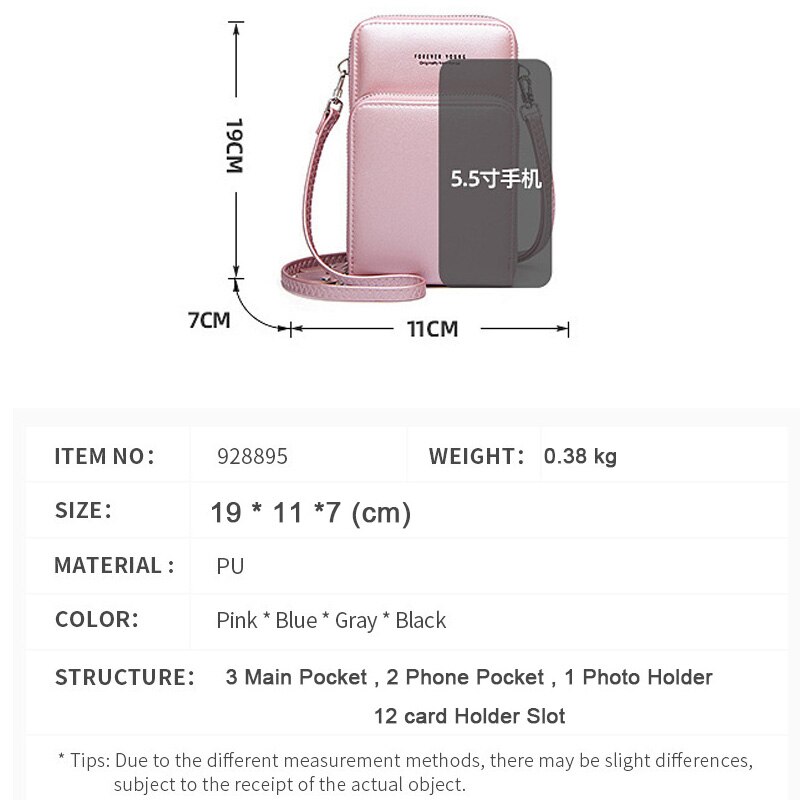 Mini Women Shoulder Bags Ladies Phone Messenger Bag Brand Hand Bag Small Crossbody Bag for Women Pink