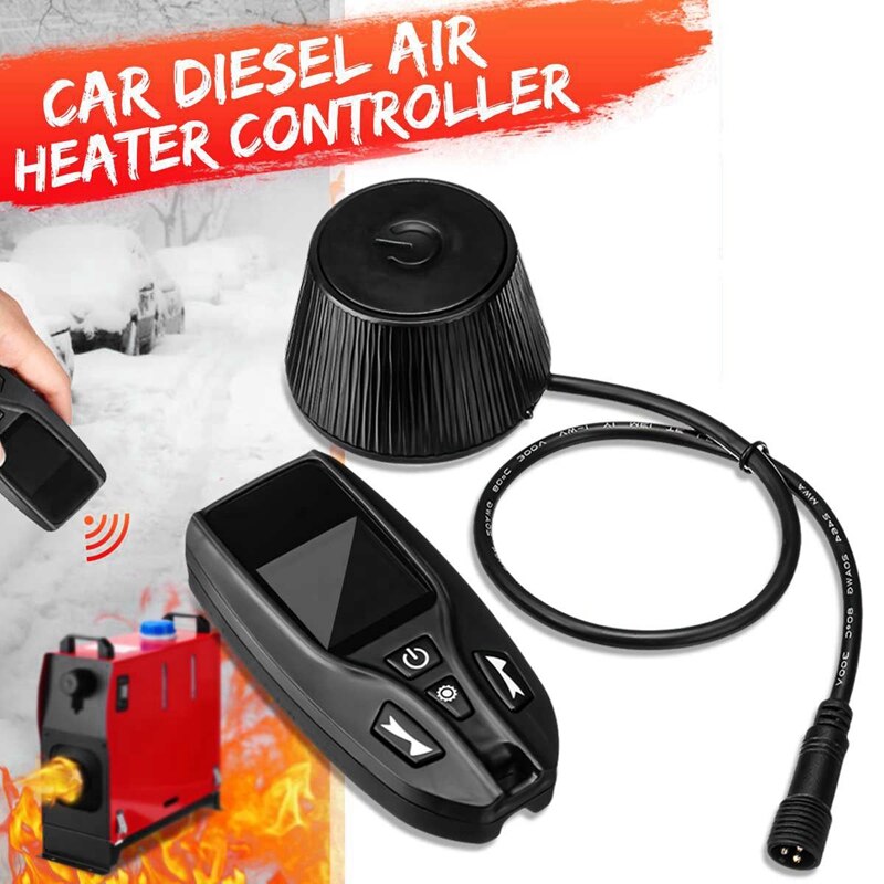 12v 24v bil luftvarmer fjernbetjening monitor switch parkeringsvarmer controller termostat til råolievarmer: Default Title