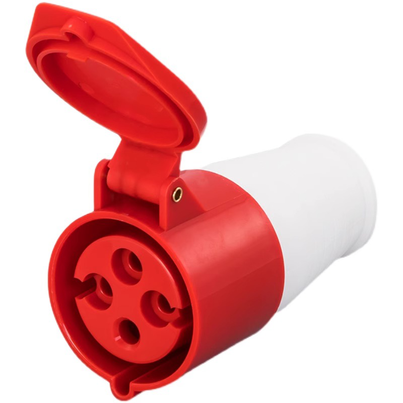 Industrial plug and socket waterproof connector 3PIN 4PIN 5PIN 16A/32A IP44 waterproof electrical connection wall mount socket