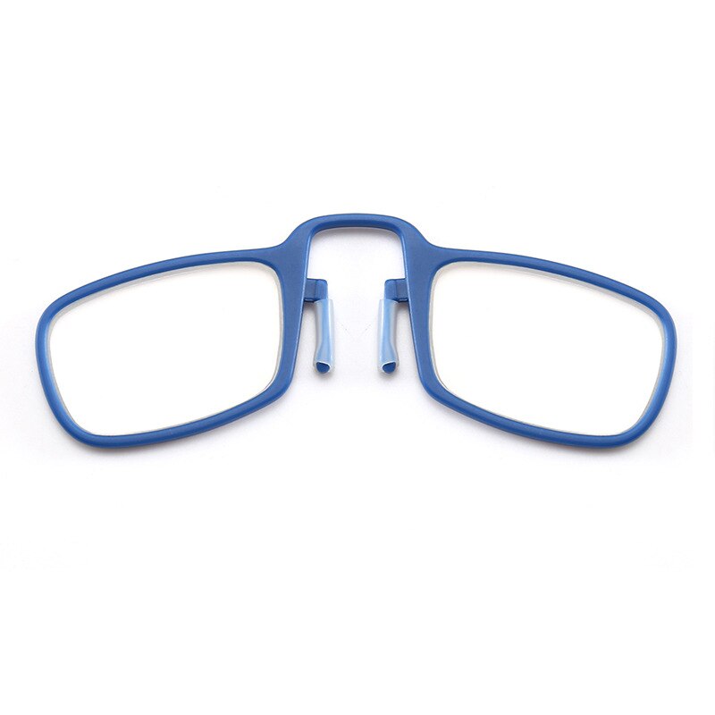 Klip læsebriller mænd kvinder mini ultralet sos tegnebog ældre optik med kasse oculos de grau foldning glasse: +150 / 1