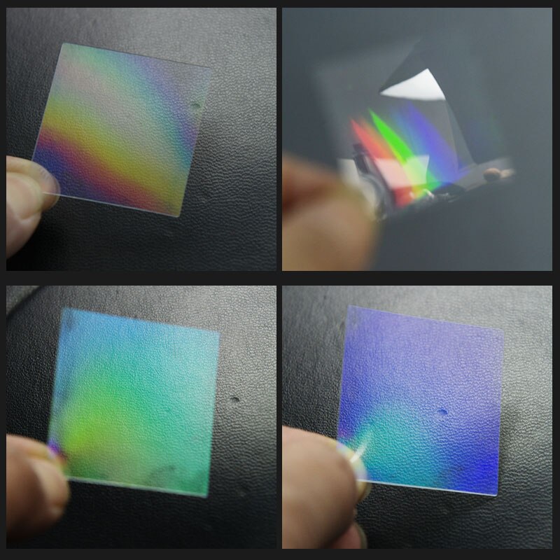 Teaching spectral decomposition Precision component Detect Ultra Precision Nano Engraving PET Trasmission Diffraction Grating