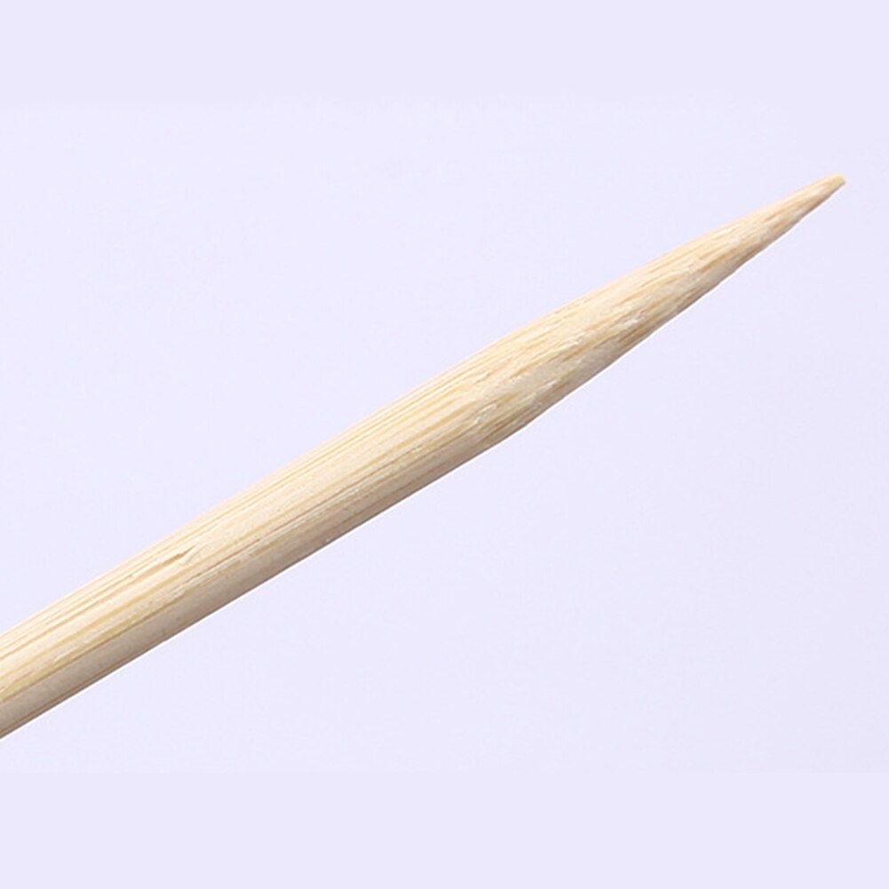 Brochetas de bambú desechables para barbacoa, palitos de madera para carne, comida, palitos, tenedores, parrilla, Shish Kabob, accesorios de cocina para barbacoa, 50/100 Uds.