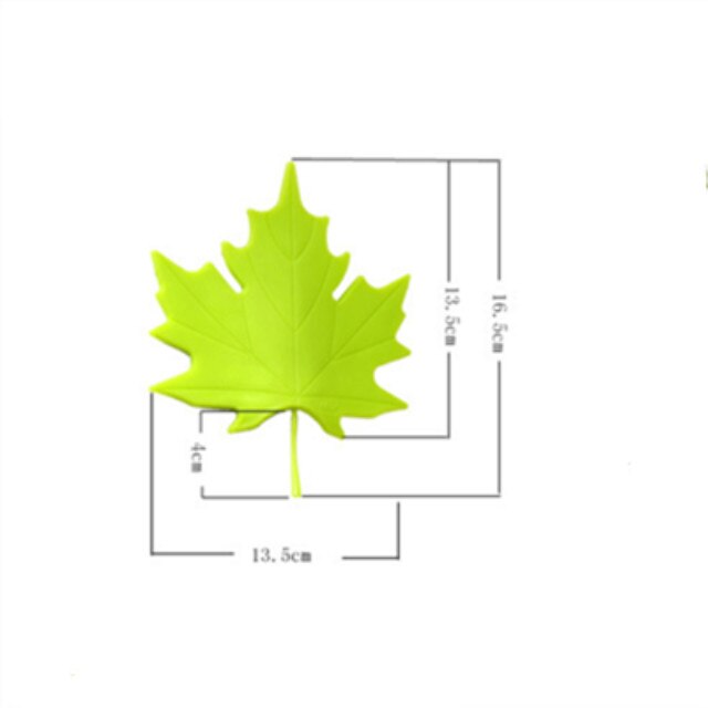 Practical Kid Baby Maple Leaf Shape Finger Safety Door Stopper Stops Protector Wedge Door Jam Catcher Block Home Decor