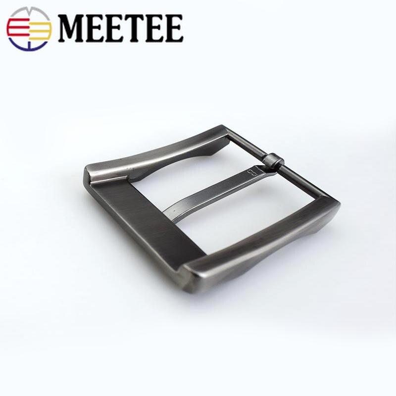 5/10/20pcs Solid Brushed Metal Belt Buckles Men 40mm Pin Buckle For 3.8-3.9cm Belts DIY Leather Craft Jeans Accessories