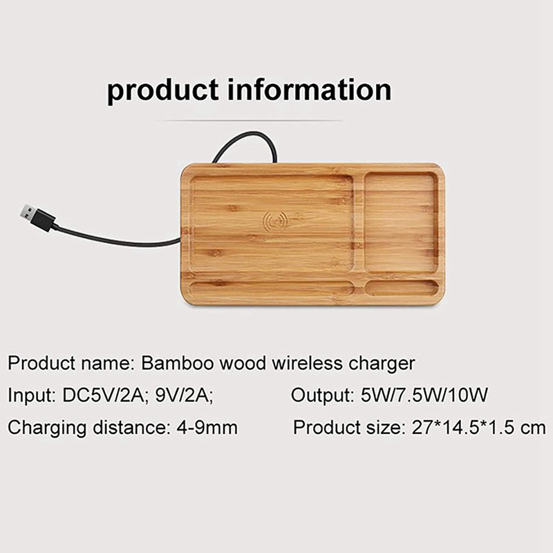 15W Draadloze Oplader Opladen Mat Opbergvak Voor 11 12 Pro Max X Xs