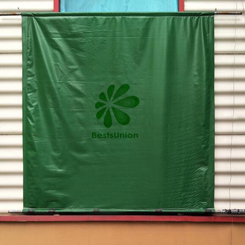 Persianas enrollables de granja, lona protectora contra el frío, mantiene el calor, paño impermeable a prueba de viento y lluvia, protector solar Anti-UV