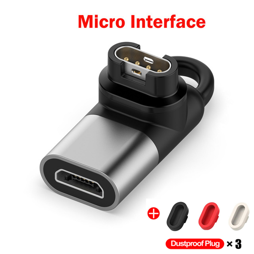 1 Meter USB Typ C Ladekabel für Garmin Fenix 7 7S 7X 6 6S 6X 5 5S 5X Vivoactive 3 4S Venu 2 2S 3 3S mit staubdichtem Stecker