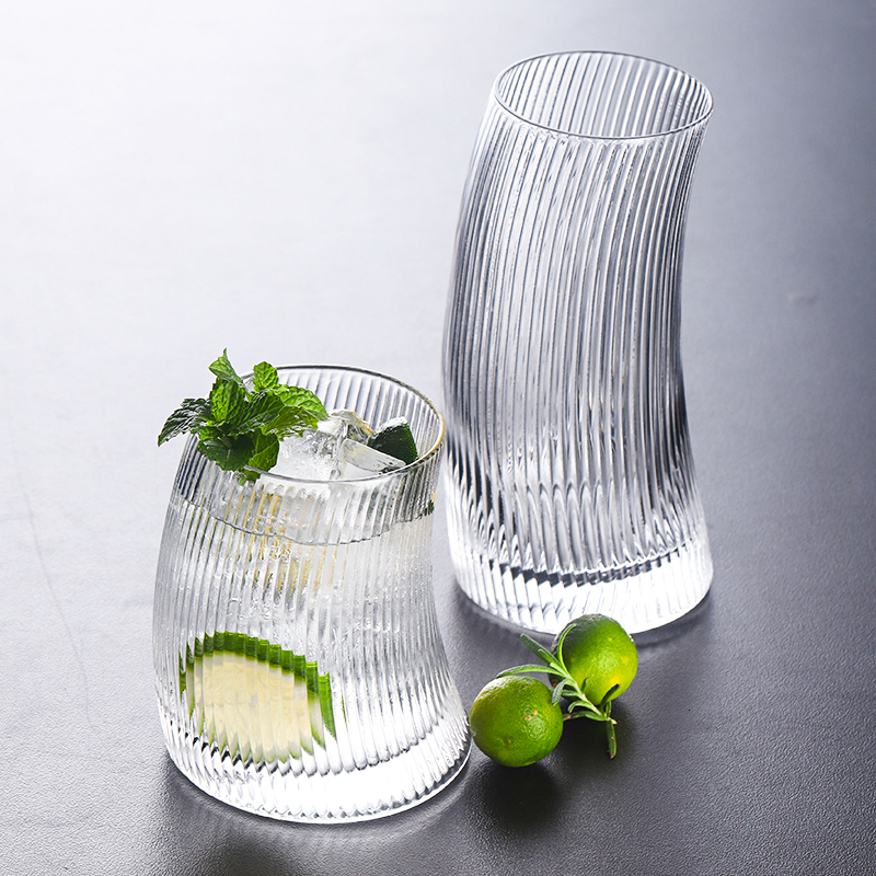Ins crescent moon bar cocktail collins glas hushåll lemonad frukt te juice specialdrycker kopp öl glas