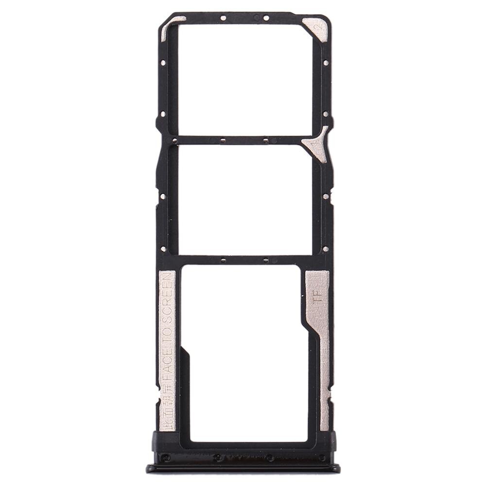 Ipartsbuy Sim Kaart Lade + Sim Card Tray + Micro Sd Card Tray Voor Xiaomi Redmi Note 8: Black