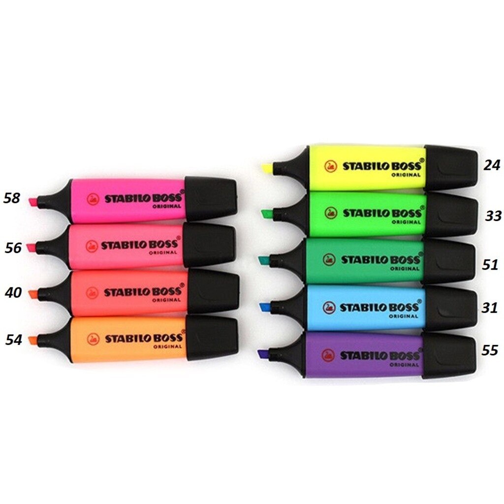 15 Pack Stabilo Boss Markeerstiften-Originele 9 Kleuren En 6 Pastel Kleuren Markeerstift Gratis Shİppİng