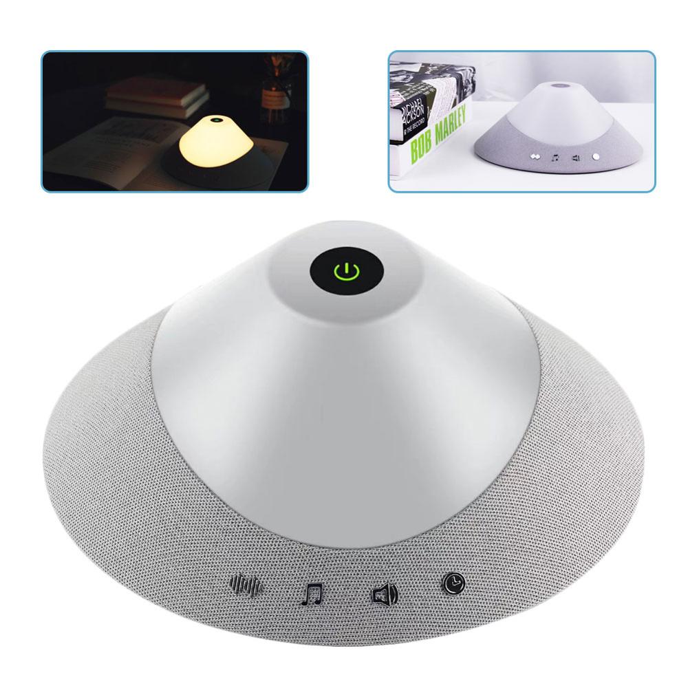 White Noise Machine USB Rechargeable Timed Shutdown Sleep Sound Machine lullaby Sleep Aid Office Travel Home Sleep Instrument