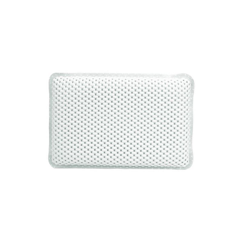 1pc spa badkussens zuignap antislip bad spa kussen pu waterdichte spons badkussen kussen badkamer douche kussen: Default Title