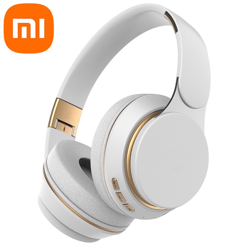 Xiaomi Headset Bluetooth Headset Sport Vouwen Intrekbare Computer Game All-Inclusive Headset Draadloze Bluetooth Met Fm Card