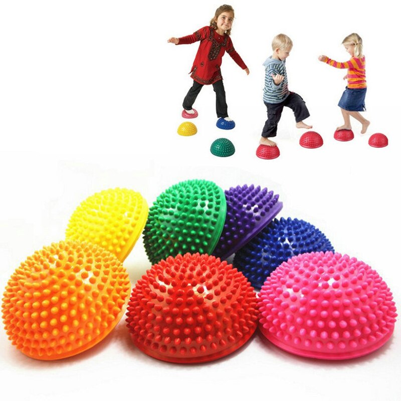 Yoga Half Ball Stepping Stones Outdoor Speelgoed Indoor Games Voor Kinderen Kinderen Sport Balans Halfrond Massage Bal Buitenspeelgoed
