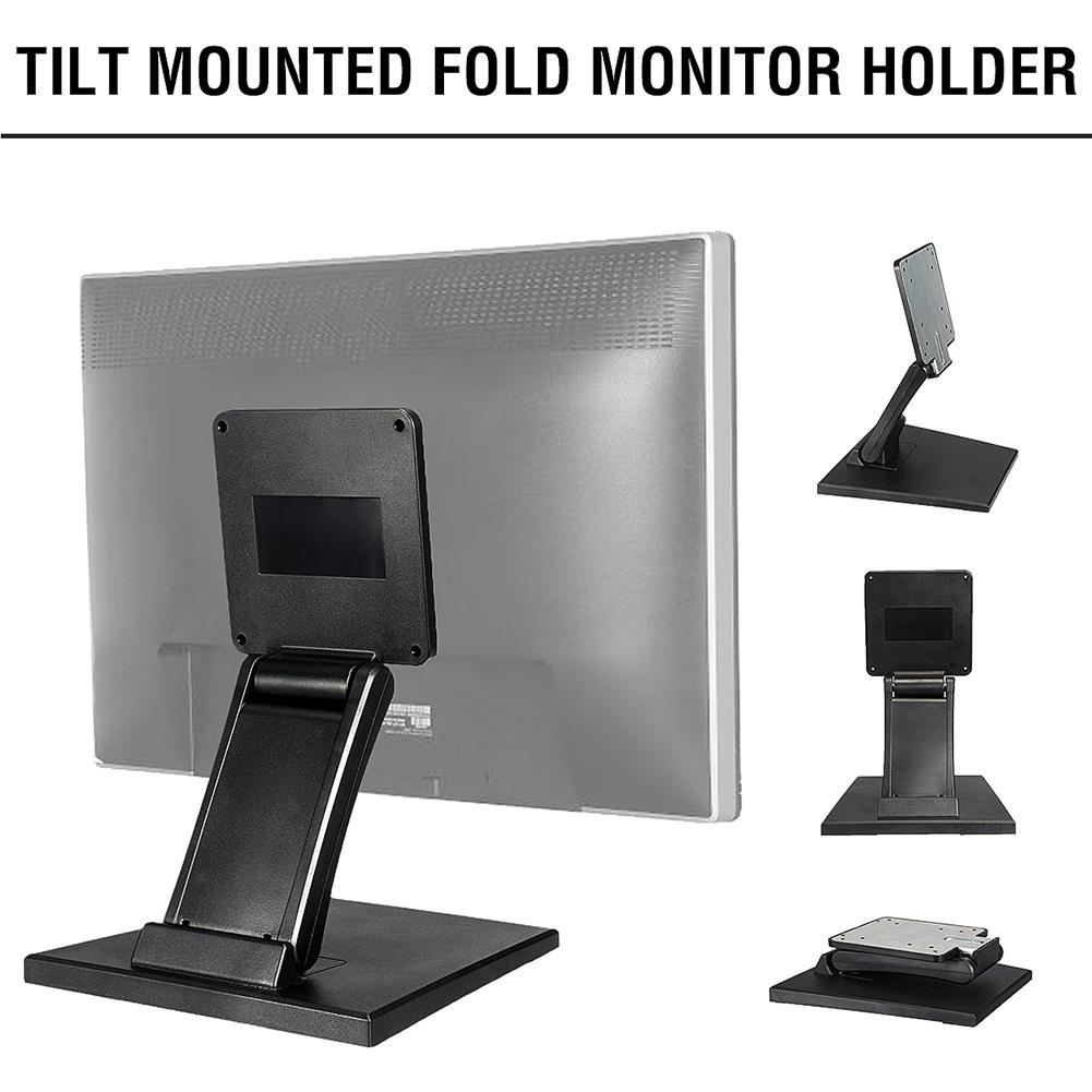 Supporto per Laptop con Monitor pieghevole montato su inclinazione portatile ruotato per supporto per Monitor per Pc con Display Lcd da 10-27 pollici