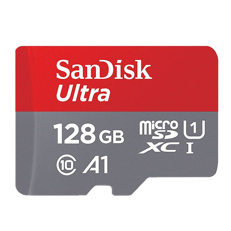 SanDisk Micro SD Card 100MB/s 256GB 128GB 64GB 32GB 16GB U3/U1 V30 A1 Class 10 Memory Card SDXC SDHC microsd Flash TF Card: A1-128GB