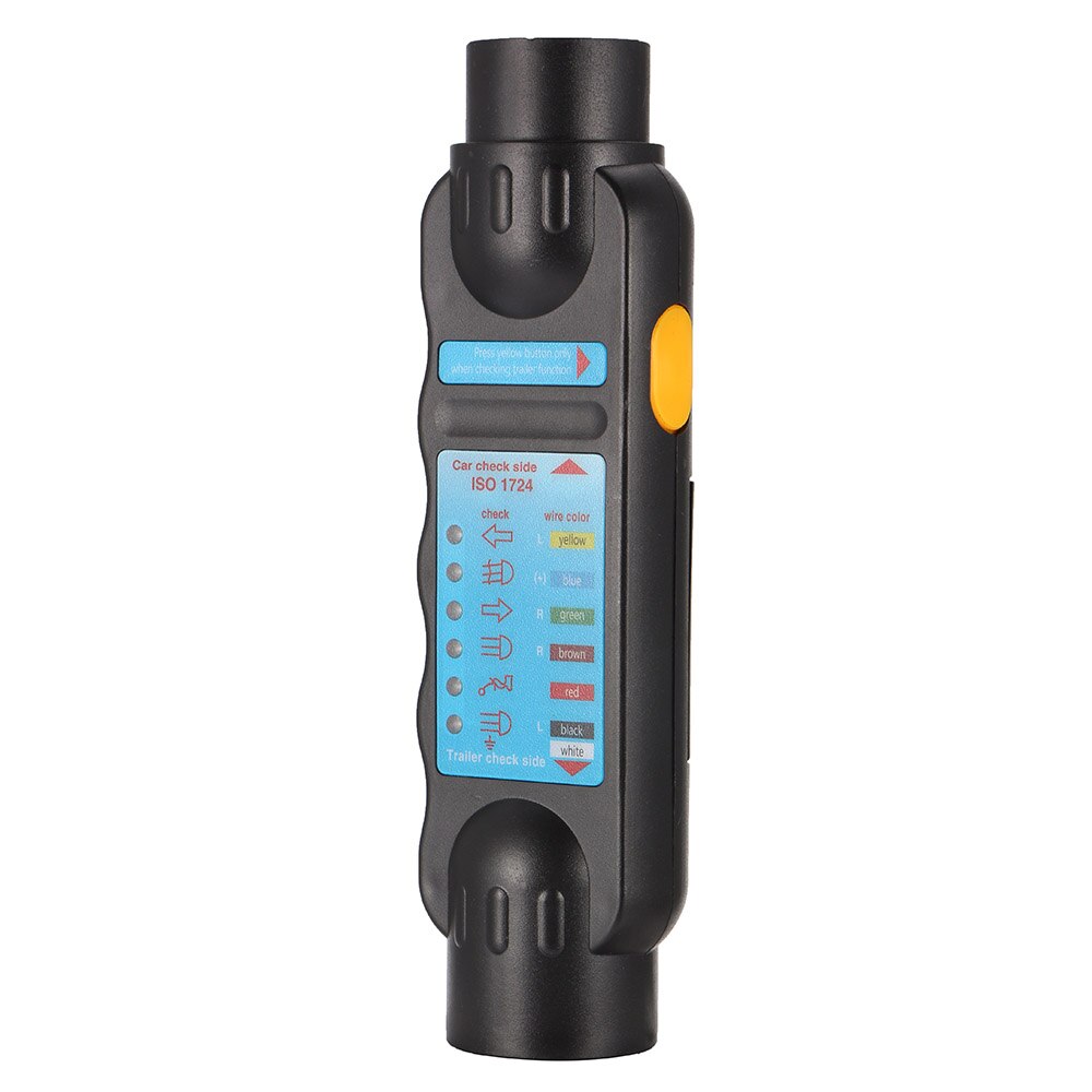 Tester to check the tow bar and trailer 7 Pin. Diagnostic tool for car