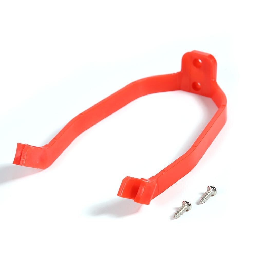 Soporte de guardabarros trasero para patinete Xiaomi M365/M365 Pro, accesorios de fijación de guardabarros de nailon de densidad para Scooter plegable: Red