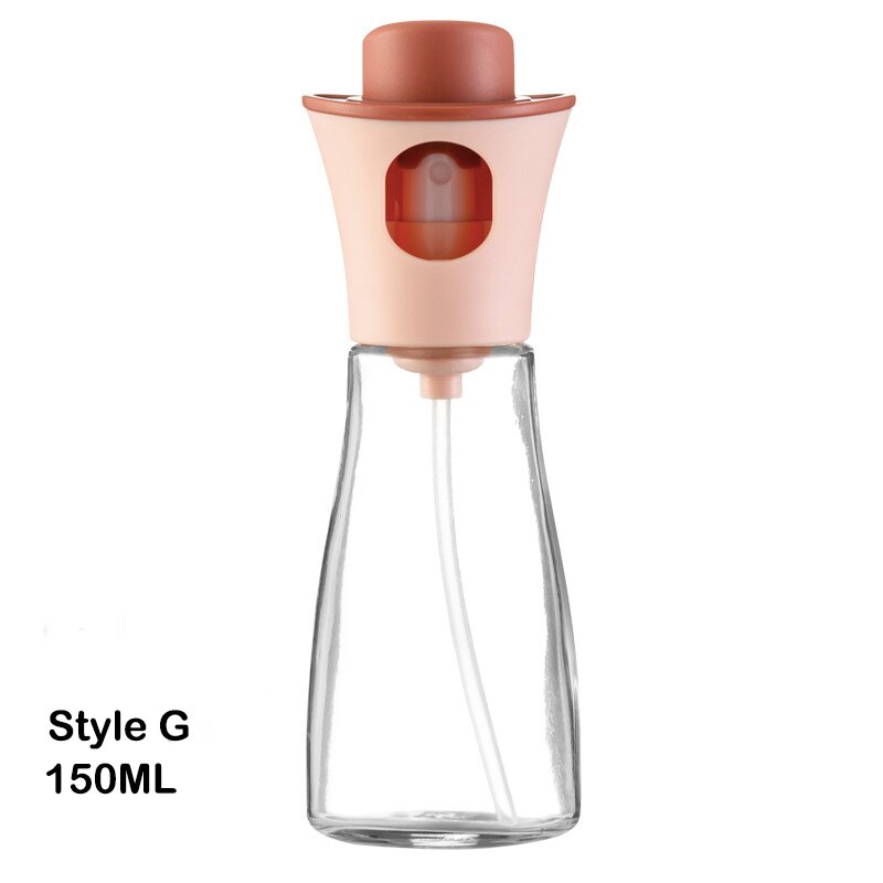 Oil Sprayer for Cooking Olive Oil Sprayer Mister Olive Oil Spray Bottle Olive Oil Spray for Salad, BBQ, Kitchen Baking: Style G Pink