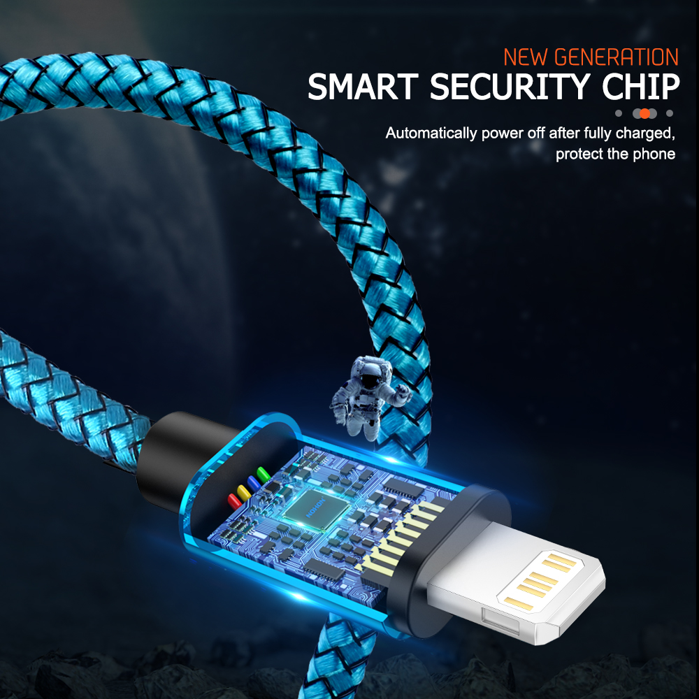 Quick Charge USB Cable For iPhone 14 13 12 11 Pro Max Xs X XR 8 7 6 6s Plus SE 2 Apple iPad Long Wire Data Charger Cord 1m 2m 3m