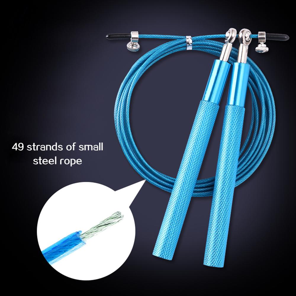 Crossfit Jump Rope Professionele Speed Skipping Voor Fitness Workout Training Equipement Mma Boksen Met Draagtas