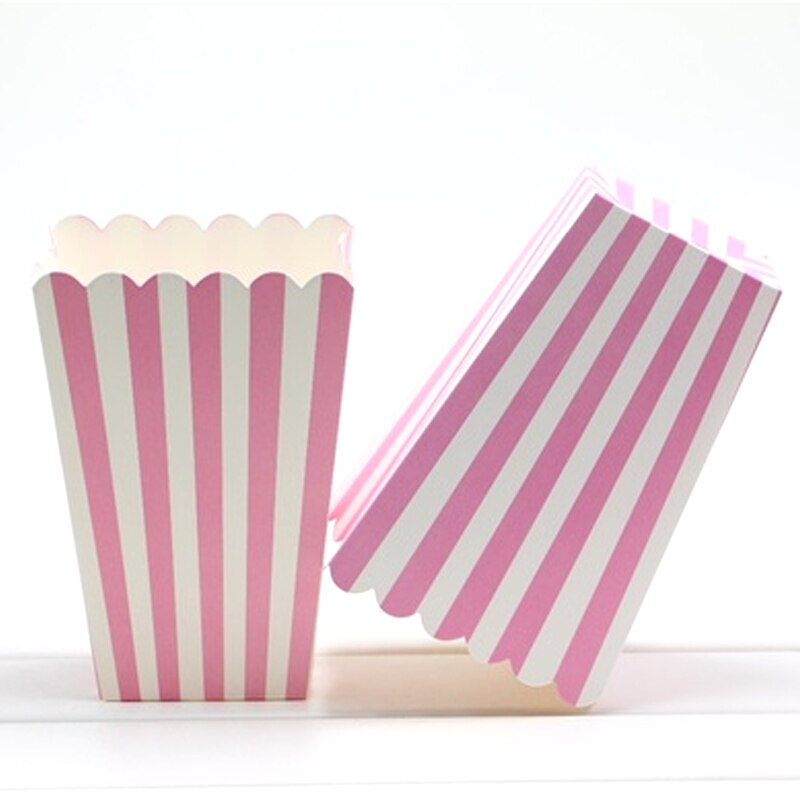 Paper box Snack Boxes Disposable Chicken DIY Popcorn Food Favour Party Supplies Candy 6pcs French Fries